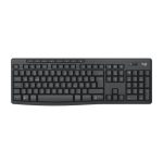 Logitech 920-012065 teclado de oficina con ratón incluido, conexión Bluetooth, diseño QWERTZ en alemán, color grafito