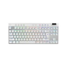 Teclado gaming mecánico Logitech G PRO X TKL con iluminación RGB y diseño sin teclado numérico modelo 920-012148