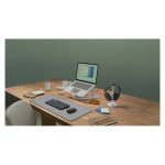 Logitech 920-012203 teclado con ratón incluido, compatible universalmente, tecnología inalámbrica RF y Bluetooth, diseño QWERTZ alemán en color grafito