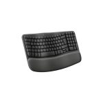 Logitech 920-012332 Teclado Oficina RF Wireless y Bluetooth QWERTY Nórdico Grafito con teclas cómodas y diseño moderno