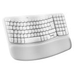 Logitech Wave Keys para Mac, teclado Bluetooth QWERTZ en color blanco, diseñado para uso en hogar y oficina. SKU: 920-012404