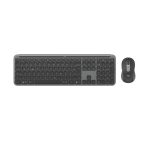 Logitech Signature Slim Combo MK950, teclado y ratón inalámbricos con diseño compacto y ergonomía avanzada, SKU 920-012483