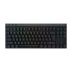 Teclado mecánico inalámbrico RGB Logitech G G515 LIGHTSPEED TKL, con teclas de respuesta rápida, modelo 920-012538