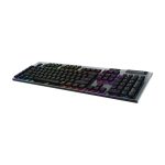 Teclado inalámbrico Logitech G915 X LIGHTSPEED con retroiluminación RGB y diseño ultradelgado, SKU 920-012709