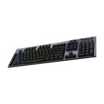 Teclado inalámbrico Logitech G915 X LIGHTSPEED con retroiluminación RGB y diseño ultradelgado, SKU 920-012709