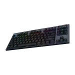 Logitech G G915 X Lightspeed teclado gaming inalámbrico con USB, RF y Bluetooth, diseño QWERTY internacional EE.UU. en color negro, SKU 920-012747