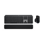 Combo Logitech MX Keys S para Mac, incluye teclado gris QWERTZ alemán y ratón Bluetooth, SKU 920-012840