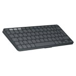 Logitech 920-013004 teclado universal Bluetooth QWERTZ en color grafito, disposición del teclado alemán
