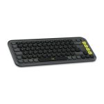 Teclado mecánico inalámbrico Logitech POP ICON KEYS colorido con teclas intercambiables y el SKU 920-013071