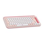 Teclado mecánico inalámbrico Logitech POP ICON KEYS en color amarillo con teclas personalizables, producto SKU 920-013073