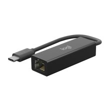 La estación de conexión Logitech Logi Dock con carga rápida, ideal para optimizar espacio y conectividad, SKU 952-000149.