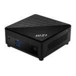 MSI Cubi 12M-211BES color negro, PC ultracompacto de 0.66L con procesador Intel i5-1235U SoC BGA 1744, SKU 00-B0A811-211