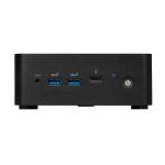 PC de tamaño compacto MSI Cubi NUC 0.84L en negro, modelo 00B0B111-207 con Intel SoC