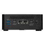 PC de tamaño compacto MSI Cubi NUC 0.84L en negro, modelo 00B0B111-207 con Intel SoC