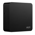 PC de tamaño compacto MSI Cubi NUC 0.84L en negro, modelo 00B0B111-207 con Intel SoC