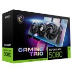 MSI Gaming GeForce RTX 5080 16G TRIO OC tarjeta gráfica NVIDIA con 16 GB GDDR7, SKU GeForce RTX 5080 16G GAMING TRIO OC