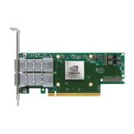 Nvidia ConnectX-6, tarjeta InfiniBand interna de fibra con velocidad de 100000 Mbit/s, SKU 900-9X6AF-0056-MT0