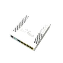 Mikrotik RB260GSP switch gestionado Gigabit Ethernet, compatible con PoE, color blanco, SKU RB260GSP