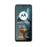 Imagen del Motorola moto g05 con pantalla de 6.67 pulgadas, SIM doble, Android 15, 4 GB de RAM, 128 GB de almacenamiento, batería de 5200 mAh, en color verde. SKU: PB6L0033RO