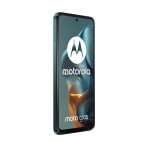 Imagen del Motorola moto g05 con pantalla de 6.67 pulgadas, SIM doble, Android 15, 4 GB de RAM, 128 GB de almacenamiento, batería de 5200 mAh, en color verde. SKU: PB6L0033RO