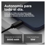 Motorola moto g05 con pantalla de 6.67 pulgadas, SIM doble, Android 15, 4G, USB Tipo C, 4 GB de RAM, 128 GB de almacenamiento, batería de 5200 mAh y color azul. SKU: PB6L0054PL