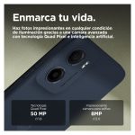 Motorola moto g05 con pantalla de 6.67 pulgadas, SIM doble, Android 15, 4G, USB Tipo C, 4 GB de RAM, 128 GB de almacenamiento, batería de 5200 mAh y color azul. SKU: PB6L0054PL