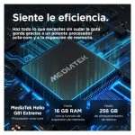 Motorola moto g05 con pantalla de 6.67 pulgadas, SIM doble, Android 15, 4G, USB Tipo C, 4 GB de RAM, 128 GB de almacenamiento, batería de 5200 mAh y color azul. SKU: PB6L0054PL