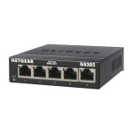 Switch NETGEAR GS305, no administrado, L2, Gigabit Ethernet 10/100/1000, color negro, SKU GS305-300PES