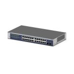NETGEAR GS724Tv6 switch gestionado Gigabit Ethernet 10/100/1000 L2+ L3 en colores azul y gris, SKU GS724T-600EUS