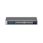 NETGEAR GS724Tv6 switch gestionado Gigabit Ethernet 10/100/1000 L2+ L3 en colores azul y gris, SKU GS724T-600EUS