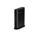 NETGEAR 4-Stream AX1800 router inalámbrico de doble banda (2,4 GHz / 5 GHz) en color negro, SKU RAX9-100EUS