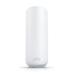 Router NETGEAR Orbi 370 Wi-Fi 7 con doble banda (2,4 GHz / 5 GHz) en color blanco, SKU: RBE370-100EUS