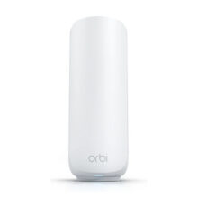 Router NETGEAR Orbi 370 Wi-Fi 7 con doble banda (2,4 GHz / 5 GHz) en color blanco, SKU: RBE370-100EUS
