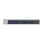 NETGEAR XS508M No administrado 10G Ethernet, gris y plata, modelo XS508M-100EUS