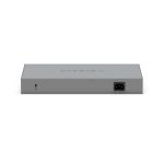 Imagen del NETGEAR XS508TM, un switch gestionado capa 2/3/4 en color gris con 8 puertos 10G, SKU XS508TM-100EUS.