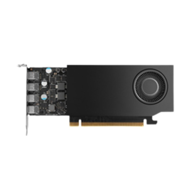 Nvidia RTX A400 tarjeta gráfica con 4 GB GDDR6 Nvidia RTX A400 con 4 GB GDDR6, modelo SKU: 900-5G172-2560-000, imagen frontal