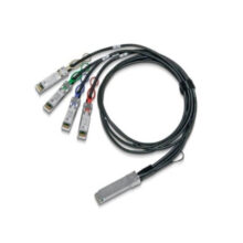 Nvidia Cable de fibra óptica e InfiniBand QSFP28 4xSFP28 Negro, SKU 980-9I48B-00C002, ideal para conexiones de alta velocidad y rendimiento