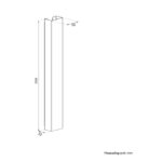 Neomounts canaleta para cables universal con fijación magnética SKU ADS06-123BL. Ideal para organizar cables de manera eficiente.