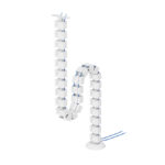 Neomounts ADS06-130WH Organizador vertebral de cables con fijación con tornillos, universal. SKU ADS06-130WH