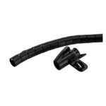 Imagen del organizador universal para 1-5 cables Neomounts ADS06-142BL. Mantén tus cables ordenados y a la vista.