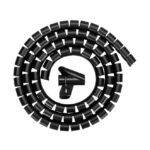 Imagen del organizador universal para 1-5 cables Neomounts ADS06-142BL. Mantén tus cables ordenados y a la vista.