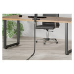 Imagen del organizador universal para 1-5 cables Neomounts ADS06-142BL. Mantén tus cables ordenados y a la vista.