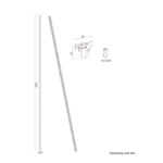 Imagen del organizador universal para 1-5 cables Neomounts ADS06-142BL. Mantén tus cables ordenados y a la vista.