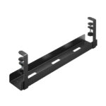 Imagen de la bandeja para cables Neomounts ADS07-121BL con montaje de abrazadera universal, SKU ADS07-121BL