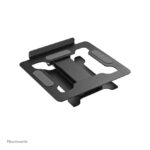 Imagen del soporte para portátil Neomounts DS20-740BL1 ajustable en altura, plegable y compacto, adecuado para portátiles de 11 a 15 pulgadas.