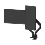 Brazo de monitor Neomounts para pantallas de 17 a 32 pulgadas, con resorte de gas, Topfix y tope a 180 grados - SKU DS70-250BL2