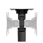 Brazo de monitor Neomounts para pantallas de 17 a 32 pulgadas, con resorte de gas, Topfix y tope a 180 grados - SKU DS70-250BL2