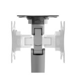Neomounts DS70-250SL1 brazo de monitor con resorte de gas y tope a 180° para pantallas de 17 a 35 pulgadas