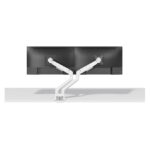 Neomounts DS70-250WH2 brazo de monitor de 17-32 pulgadas, resorte de gas y tope a 180 grados