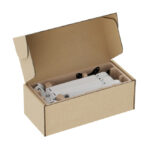 Neomounts DS70-250WH2 brazo de monitor de 17-32 pulgadas, resorte de gas y tope a 180 grados